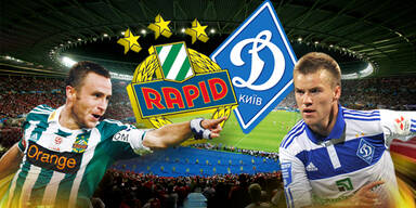 VIP-Tickets für Rapid vs. Dynamo Kiew gewinnen