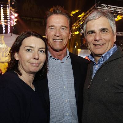 Arnold Schwarzenegger in Kitz: Alle Bilder