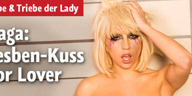 Gagas Lesben-Kuss vor ihrem Lover