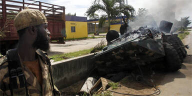 Kämpfe in Abidjan (Elfenbeinküste)