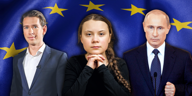 Kurz, Putin und Greta werden 2020 Europa prägen