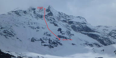 Bergsteiger überlebt 800-Meter-Absturz