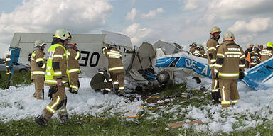 Zwei Tote bei Flugzeug-Absturz im Flachgau