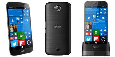 Acer bringt Windows 10 Top-Smartphone