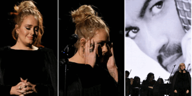 Adele: Panne bei Michael-Tribut