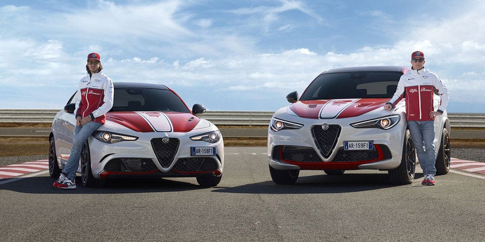 Giulia und Stelvio starten als