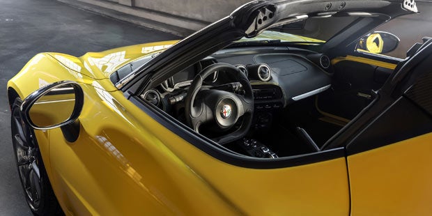 Weltpremiere des Alfa 4C Spider