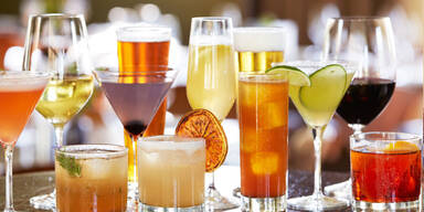 Kalorien-Check Alkohol: Die Party-Getränke im Überblick