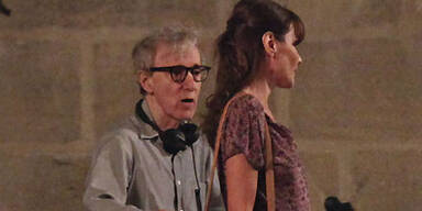 Hier dreht Woody Allen mit Carla Bruni