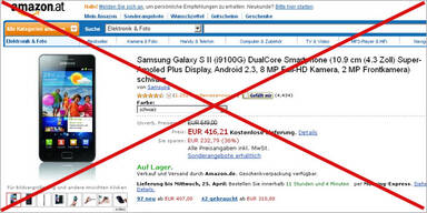 Amazon: Keine Handys & Co. für Österreich