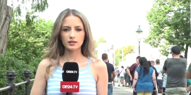 oe24-TV-Reporterin Anabell Amini