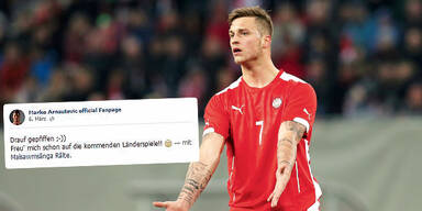 Marko Arnautovic pfeift auf "Fans"