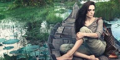 Angelina Jolie wirbt für LV in Kambodscha
