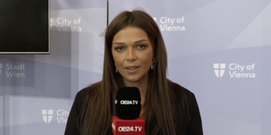 oe24.TV-Reporterin Anna Chiara Schreyer