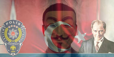 Anonymous stellt türkische Polizei bloß