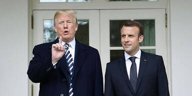 Trump erklärt Macron den Zoll-Krieg