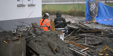 Betondecke stürzt ein: Vier Arbeiter tot