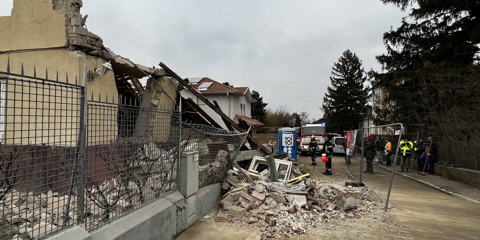 NÖ: Haus bei Bauarbeiten eingestürzt