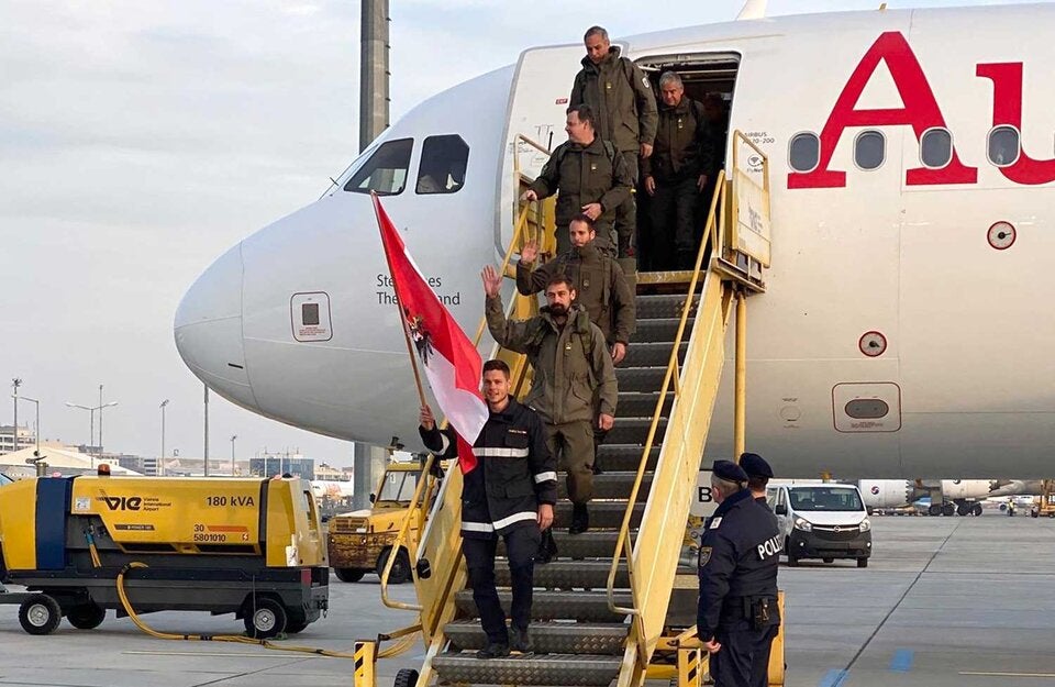 Bundesheer kehrte aus Erdbebengebiet in der Türkei zurück