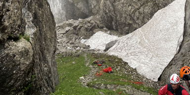 Verschütteter Kletterer in Tirol tot geborgen