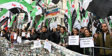 Syrer-Demo am Samstag am Heldenplatz