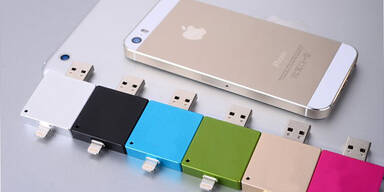 Mini-USB-Festplatte für iPhone, iPad & Co.