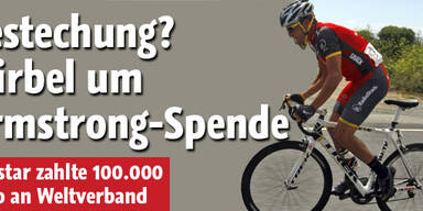 Wirbel um Spende von Lance Armstrong