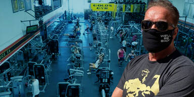 Arnie bricht Besuch im Lieblings-Gym ab