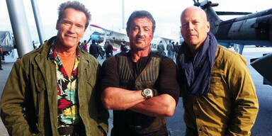 Arnold Schwarzenegger Sylvester Stallone Bruce Willis