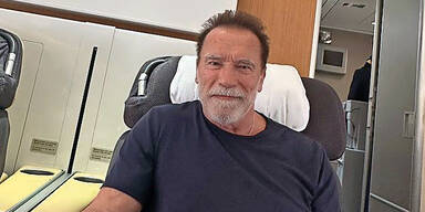 Arnold Schwarzenegger flog Linie zu Klima-Gipfel