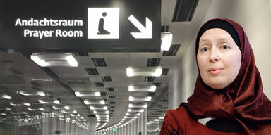 Muslime Flughafen