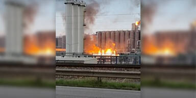 Nach Unwetter: Deshalb brannte es in Schwechat