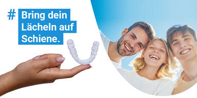 Die transparente Zahnspange aus Wien