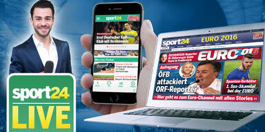 Sport24-App: Alle Tore des Spiels LIVE aufs Handy