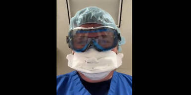 Arzt simuliert mit Video letzte Momente vor dem Corona-Tod