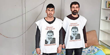 Wien: Zwei Kurden im Todes-Hungerstreik