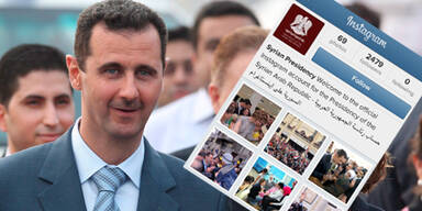Riesen-Wirbel um Assads Instagram-Seite
