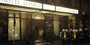 Hotel Astoria Feuer Brand Wien