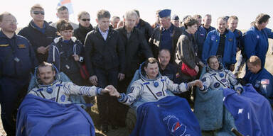 ISS-Raumfahrer heil auf der Erde zurück