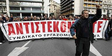Proteste Athen Griechenland