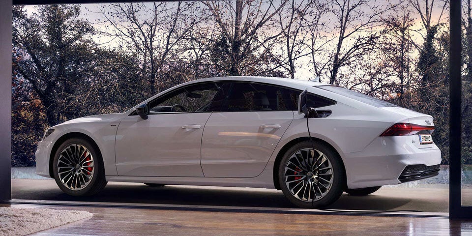 Audi greift mit dem A7 55 TFSI e quattro an