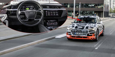Audi zeigt das Cockpit seines Elektro-SUVs