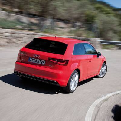 Fotos vom Test des neuen Audi A3