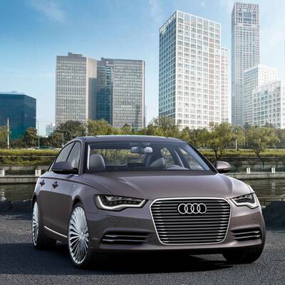 Fotos vom Audi A6 L e-tron concept