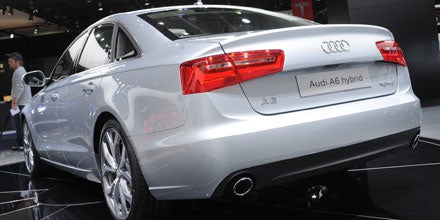Weltpremiere des neuen Audi A6 Hybrid