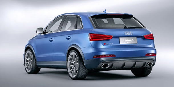 Weltpremiere des Audi RS Q3 concept