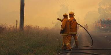 Australische Buschbrände flammen wieder auf