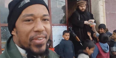 Austro-Islamist verteilt Zuckerln an Kinder