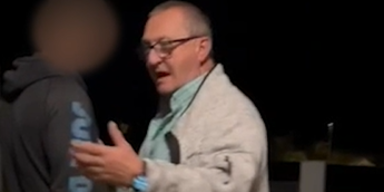 Kopie von Bürgermeister Johann Bauer auf dem "Arschloch"-Video