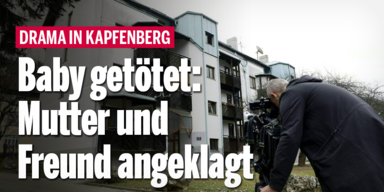 Baby getötet: Mutter und Freund angeklagt